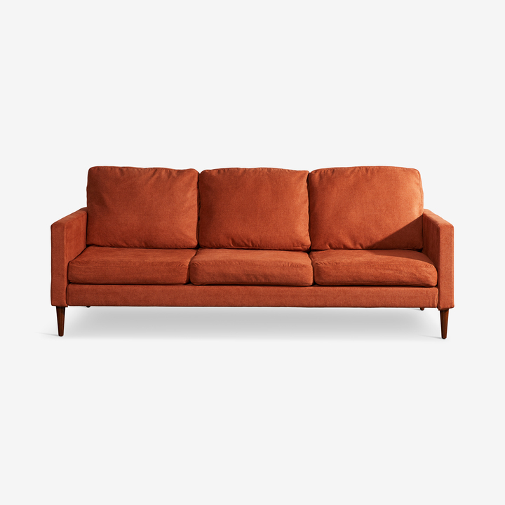 Campaign Sofa, Mojave Orange