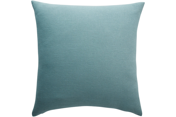 20" Linon Arctic Blue Pillow With Down-Alternative Insert