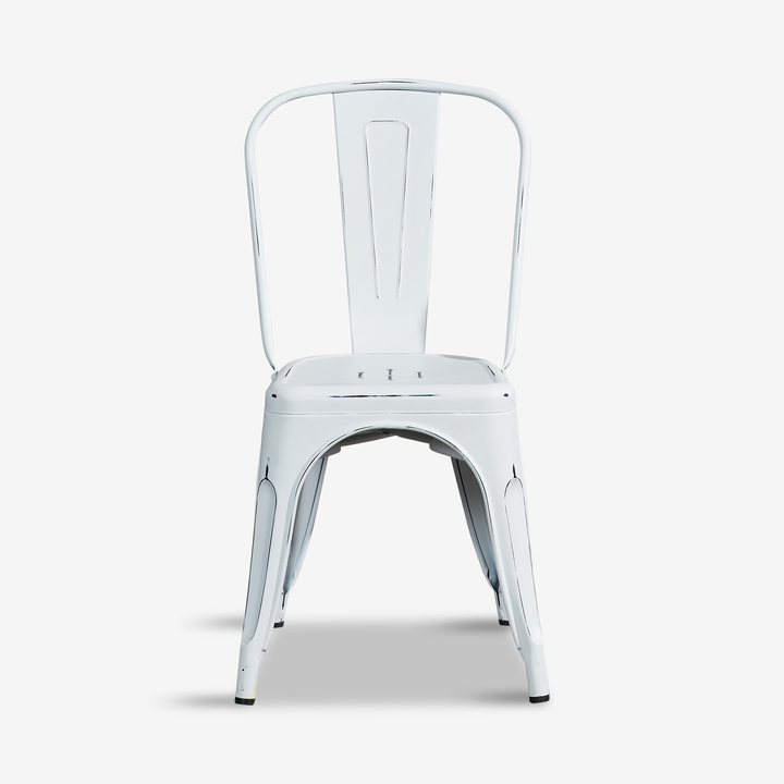 Trattoria Side Chair, Distressed White
